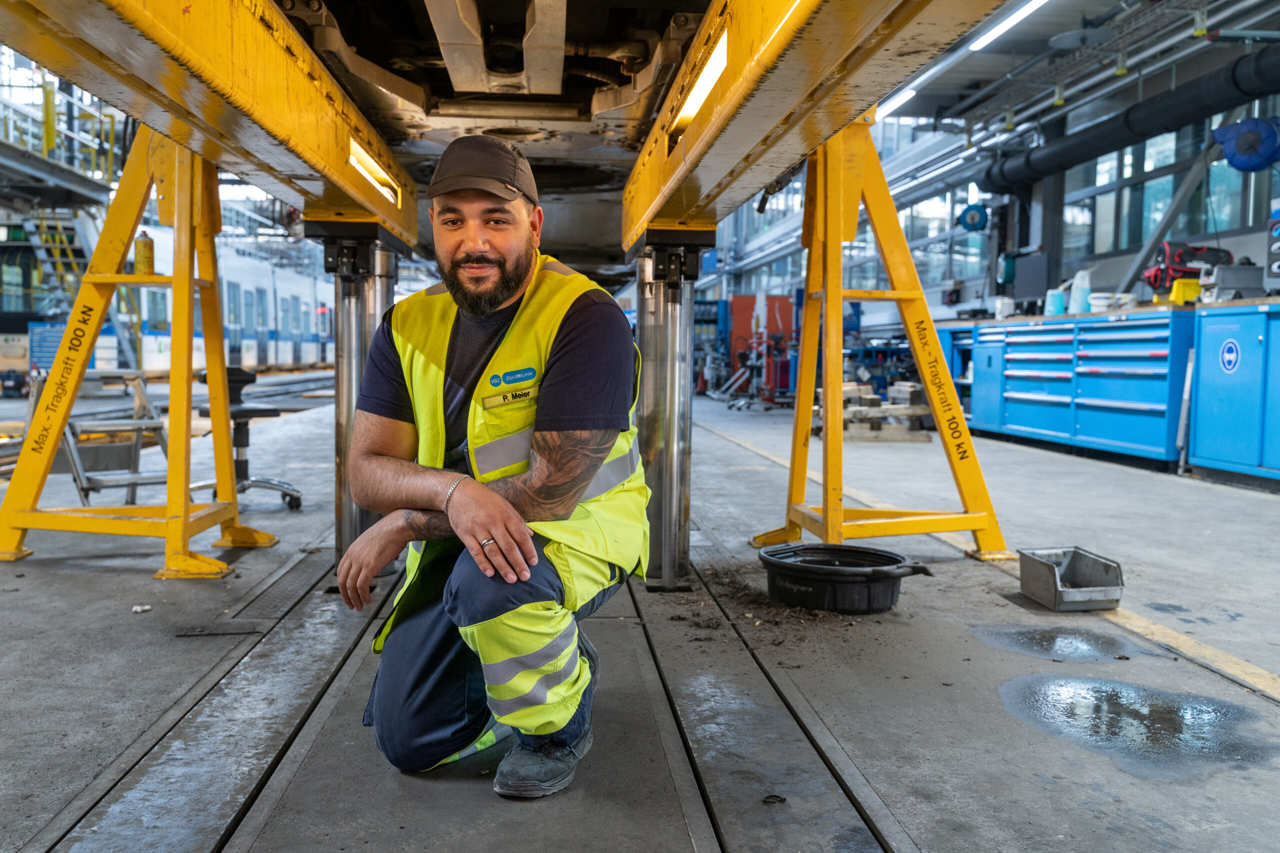 Pedro Meier ist Meister Instandhaltung.