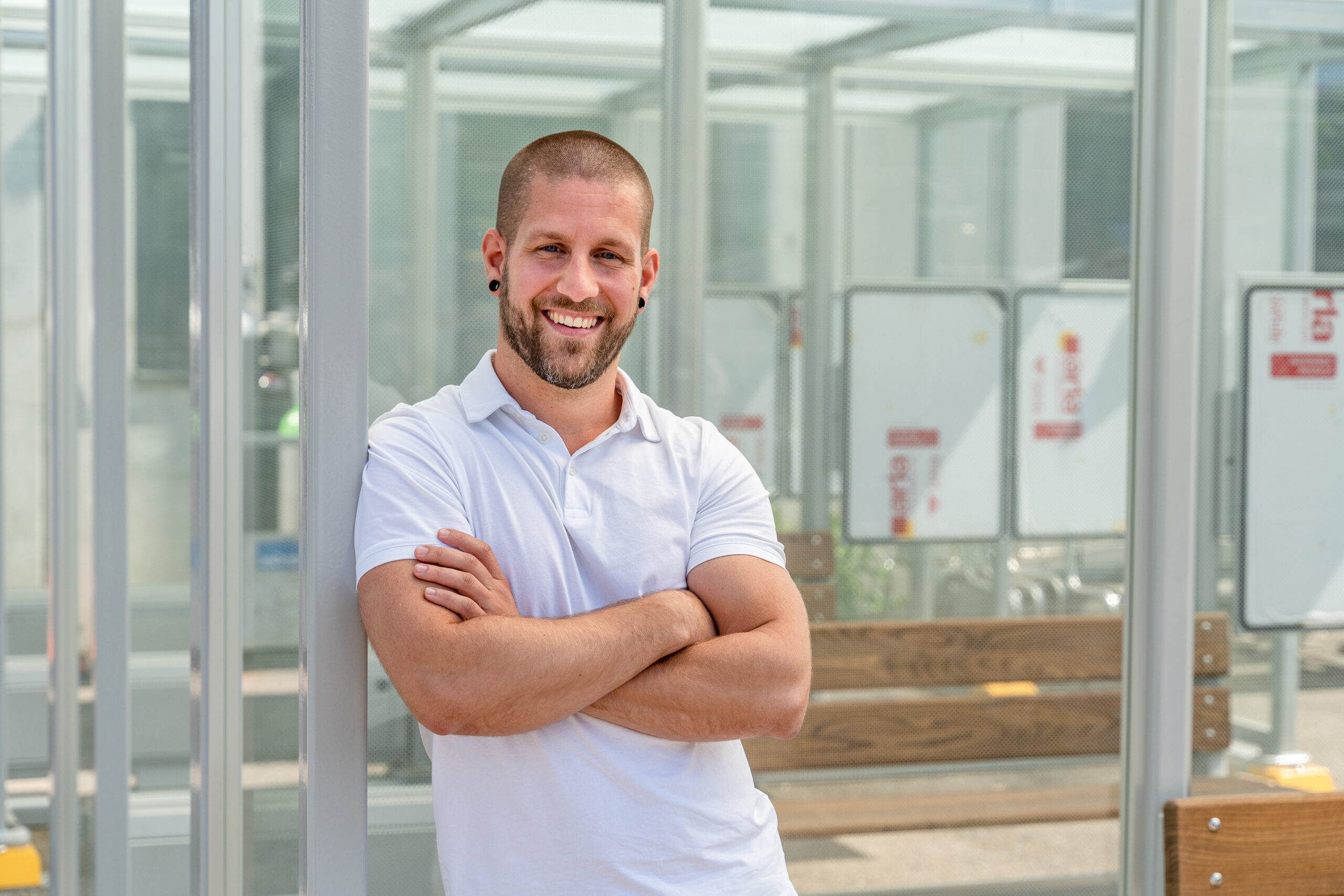 Ramon Mächler, Leiter Haltestellen und Kunstbauten